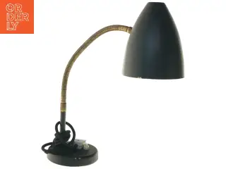 Retro bordlampe med fleksibel arm (str. 50 cm)