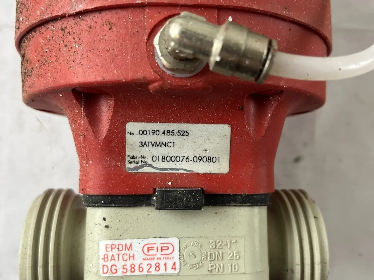 Billede 4 - FIP VVM/NC Pneumatic Diaphragm ventil DN25 PN10