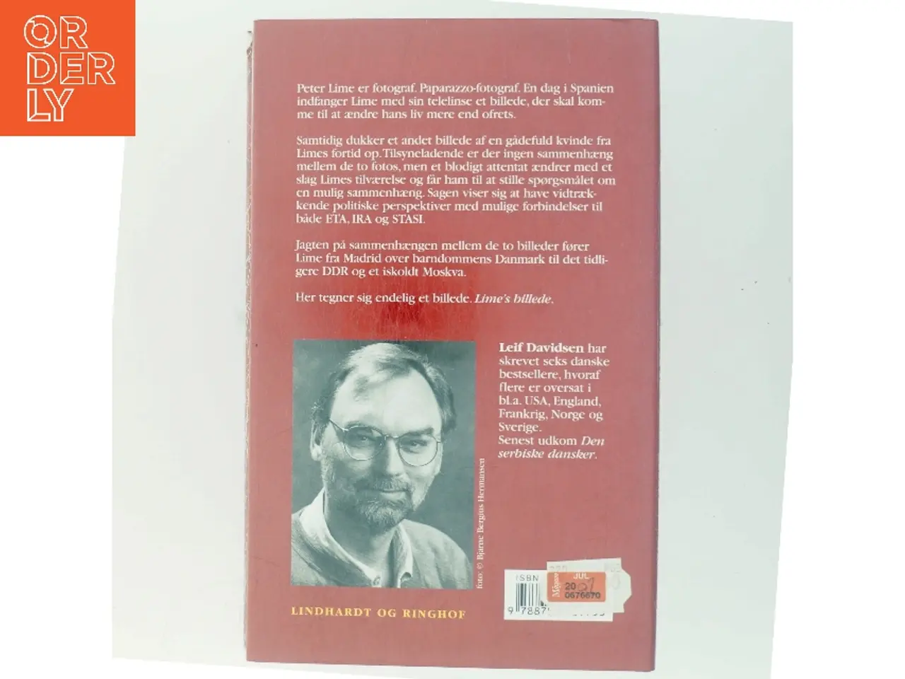 Billede 3 - Lime's billede af Leif Davidsen (Bog)