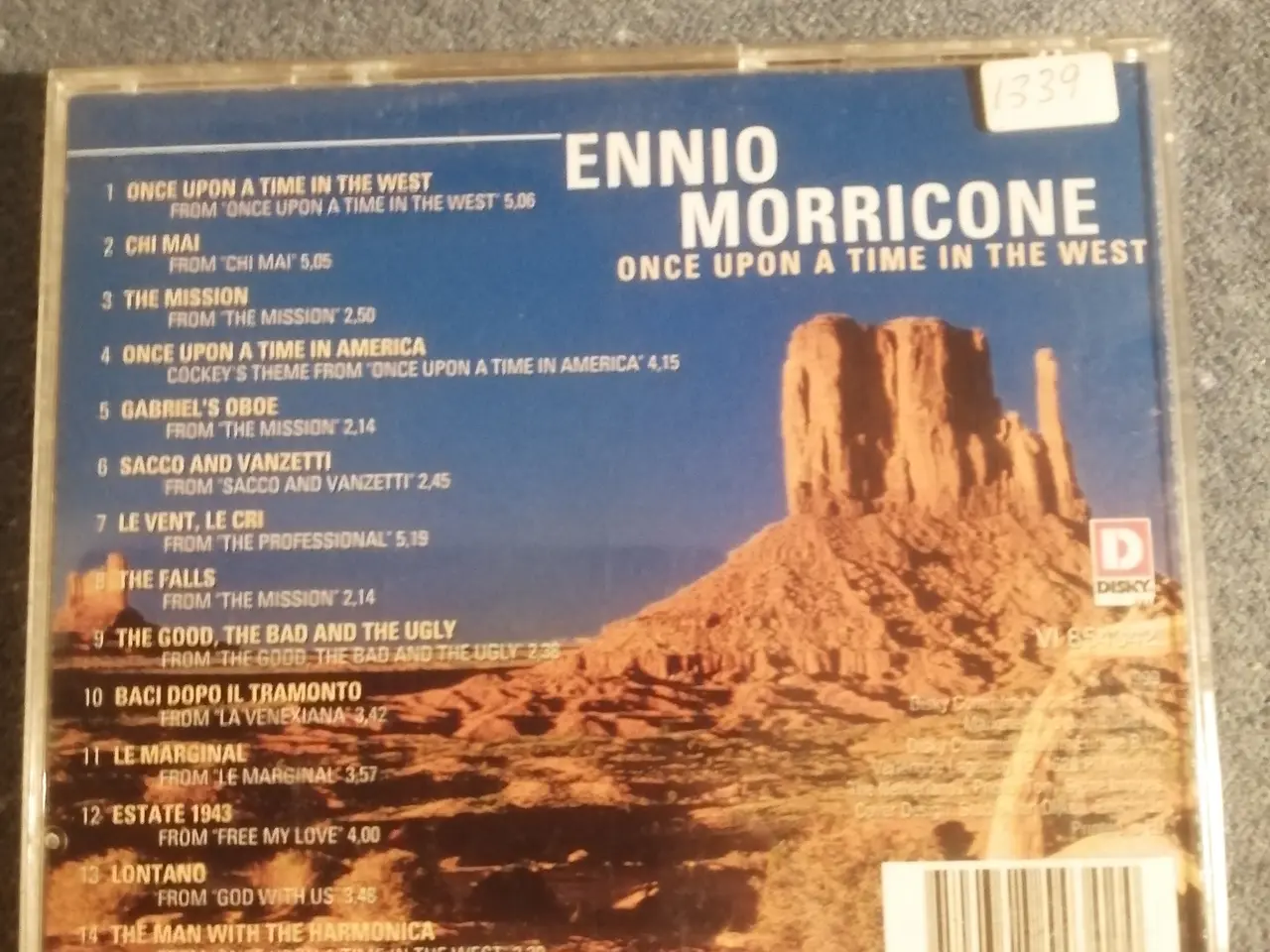 Billede 2 - Ennio Morricone - Once Upon a Time in West