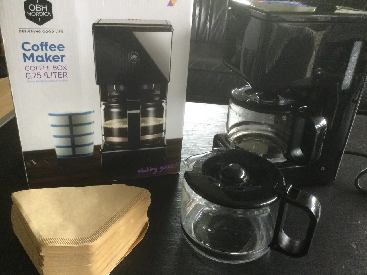 Billede 2 - Kaffemaskine, OBH Nordica, 6 kopper.