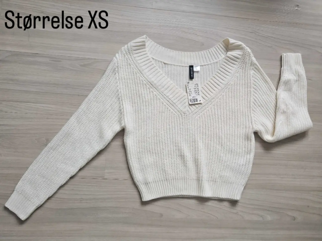 Billede 1 - H&M hvid strik
