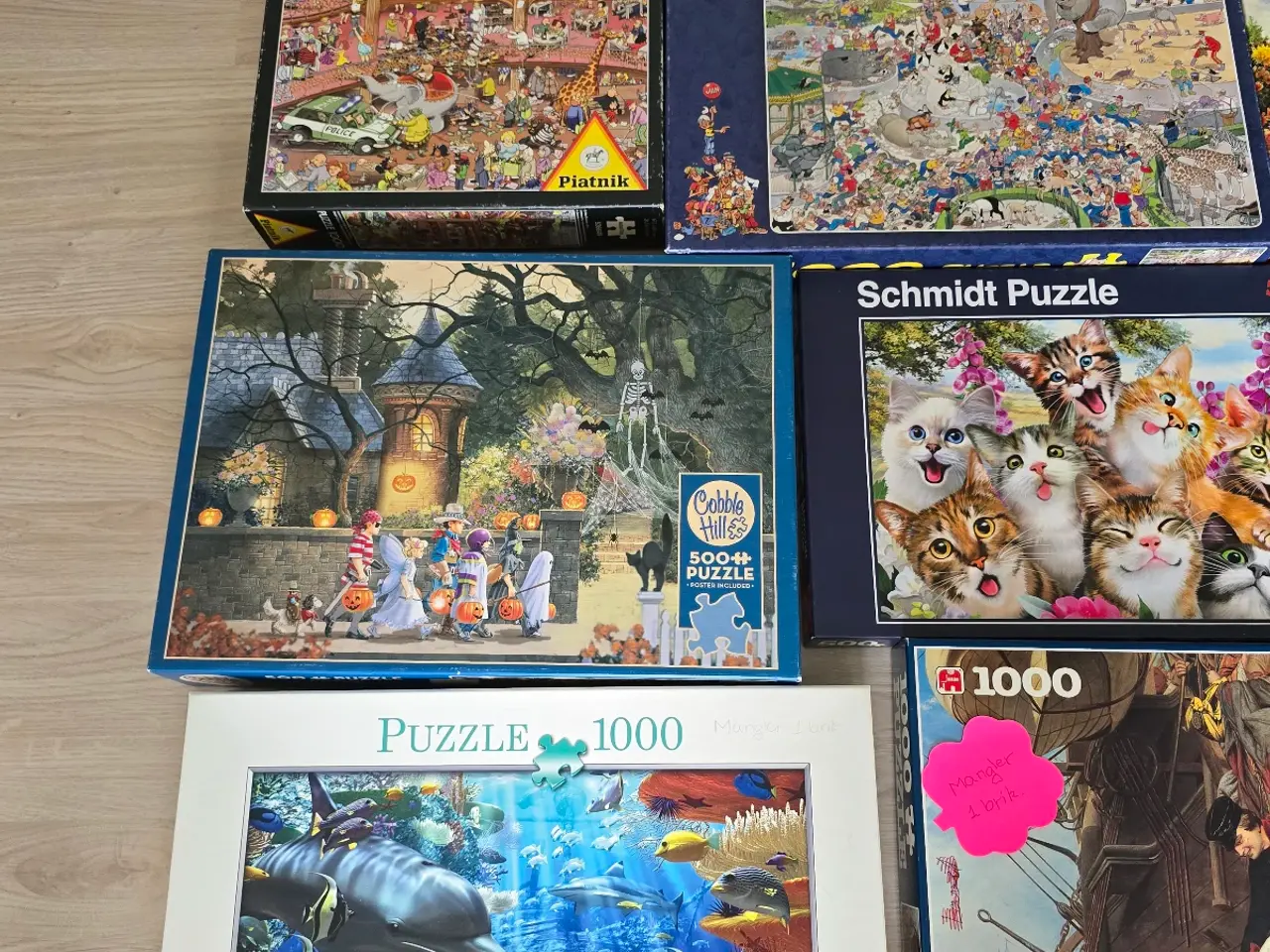 Billede 3 - 15 Flotte puslespil ialt 200 kr