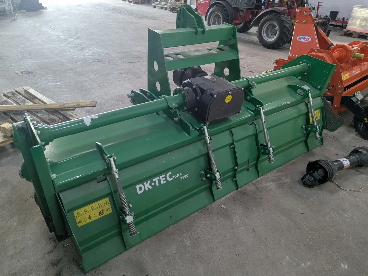 Billede 2 - Fræser, mærke: DK-TEC model: IGNA 250 cm Mekanisk