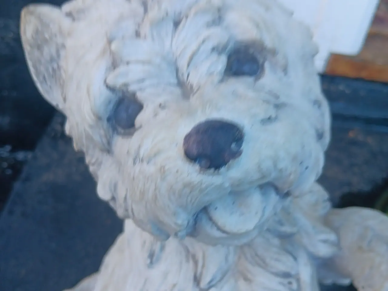 Billede 2 - Smuk westie betonfigur