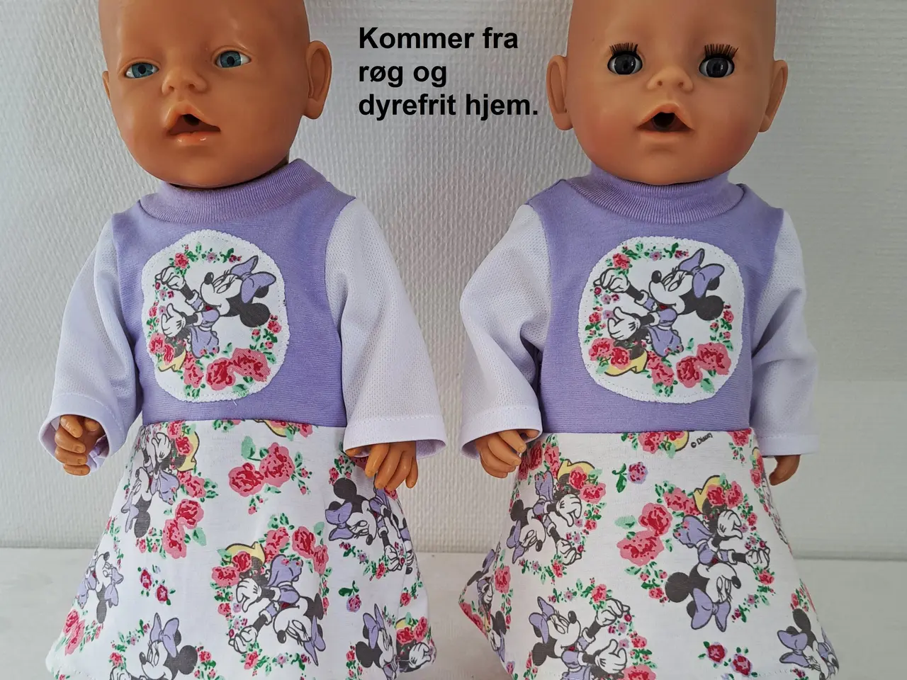 Billede 1 - Kjoler til Baby Born på 42 til 43cm.
