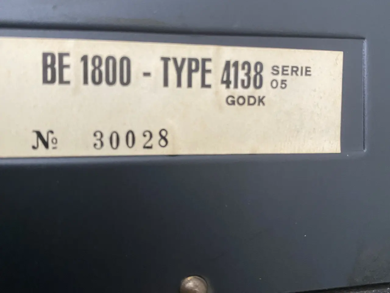 Billede 5 - Beocord 1800 4-spors båndoptager