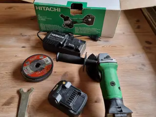 Vinkelsliber Hitachi Akku 18 Volt
