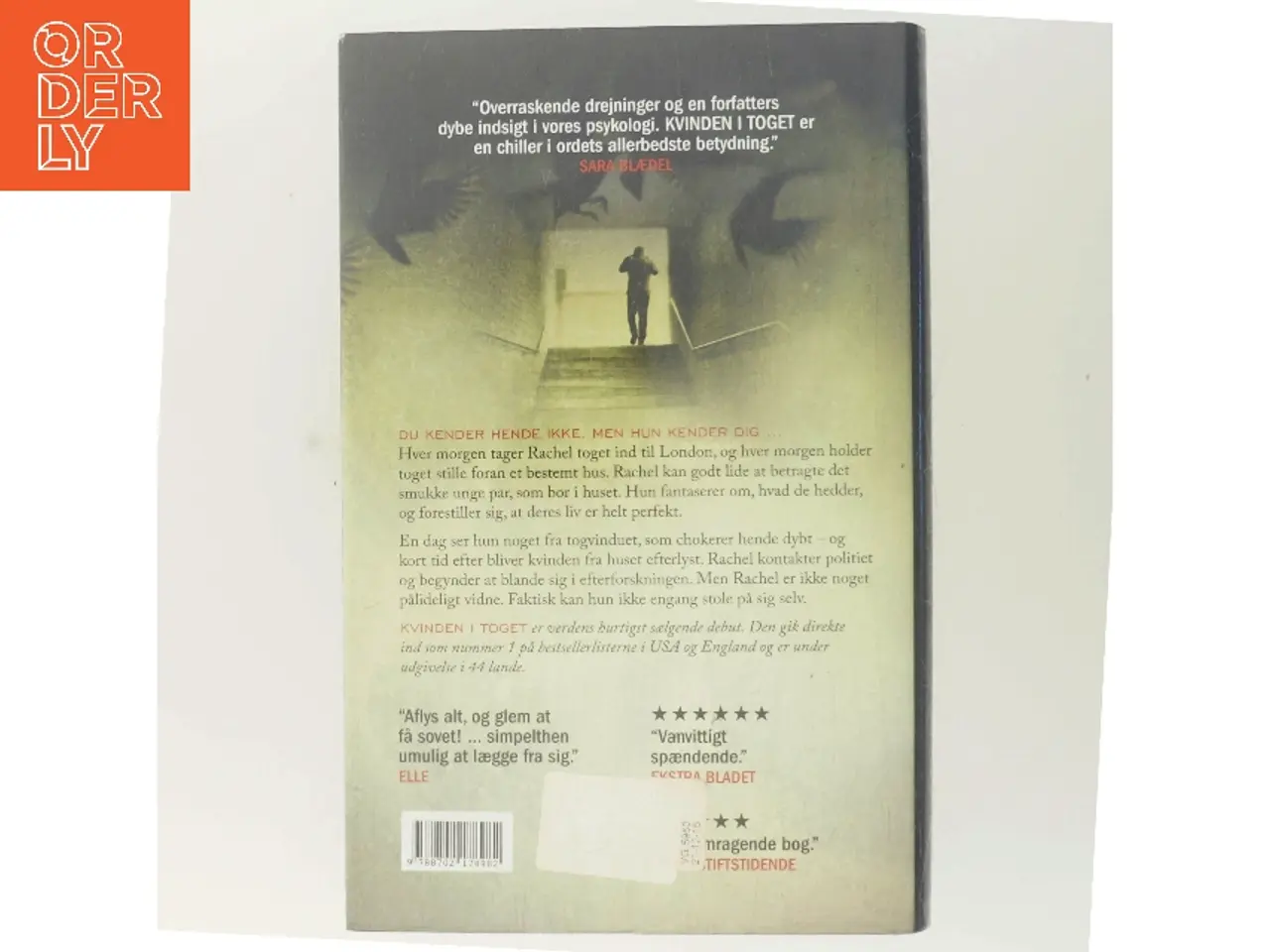 Billede 3 - Kvinden i toget : thriller (Klassesæt) af Paula Hawkins (Bog)