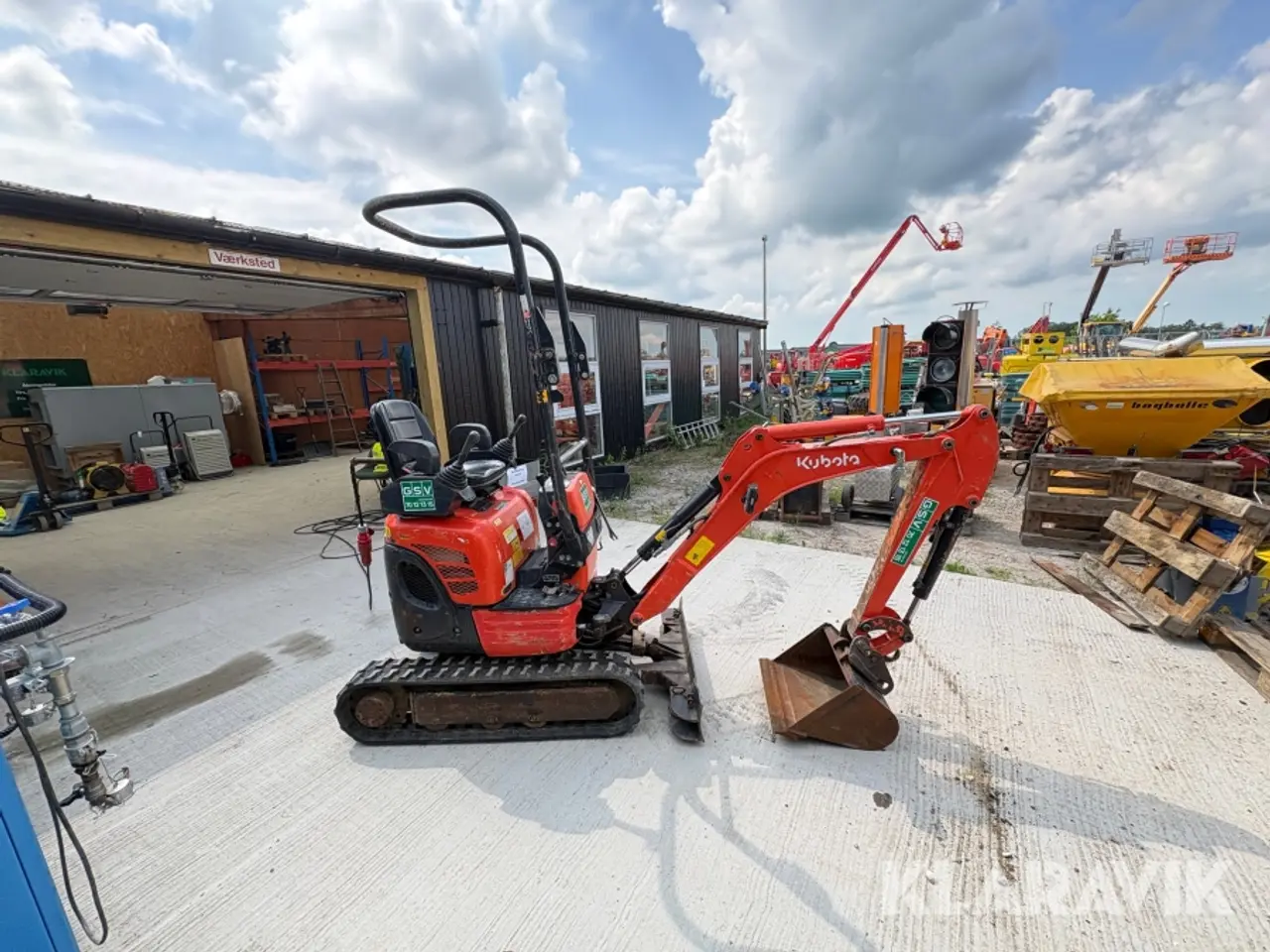 Billede 7 - Minigraver Kubota U10-3 400 Volt