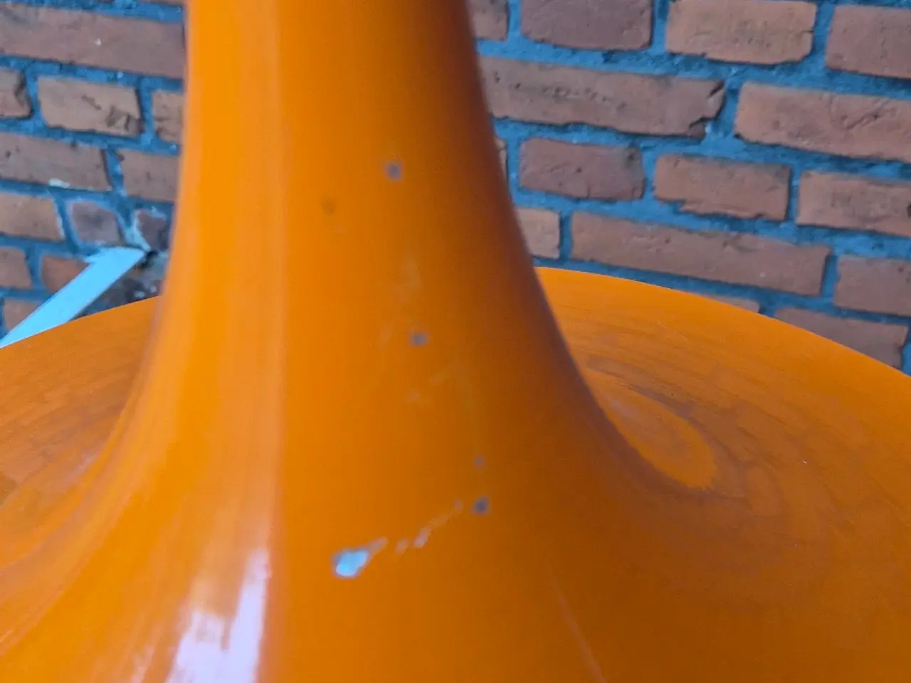 Billede 9 - Skøn orange trompetpendel