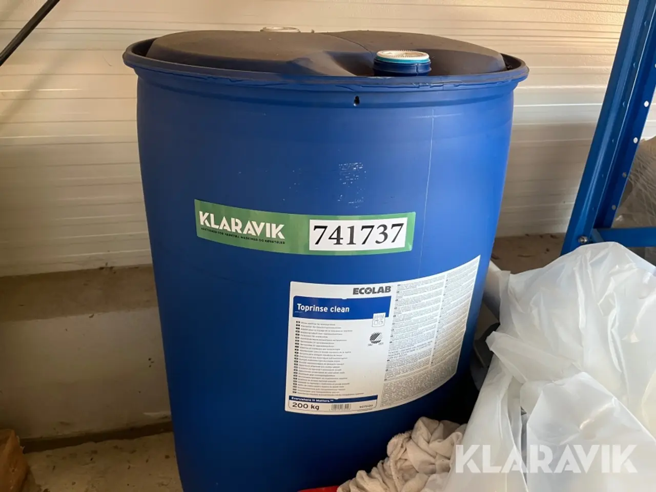 Billede 2 - Tørremiddel Ecolab Toptunede clean 170liter