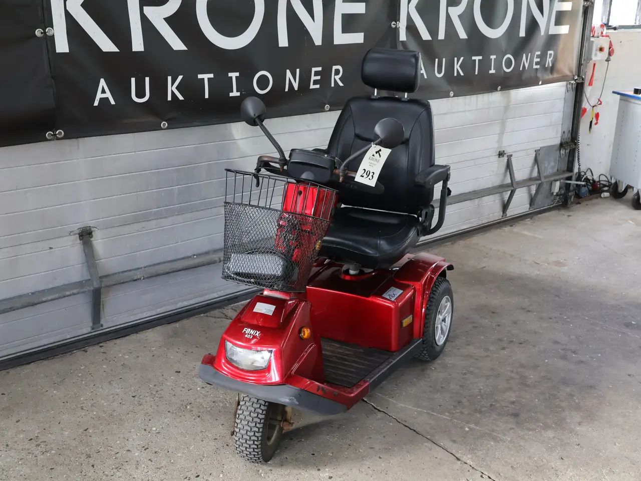 Billede 3 - Fønix 403, 3 hjulet el-scooter m/lader