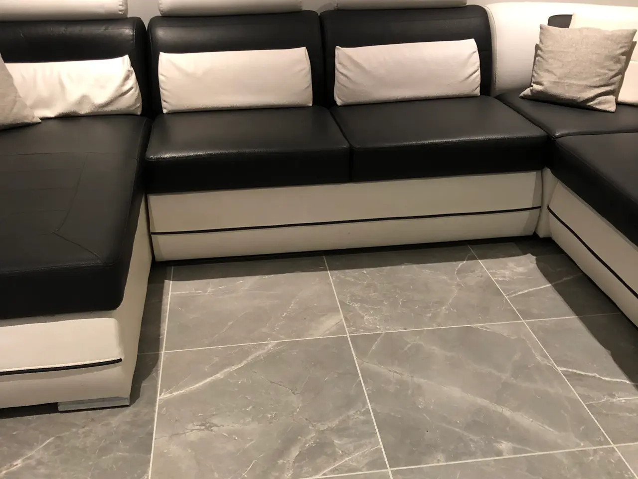 Billede 5 - Lækker læder U-sofa