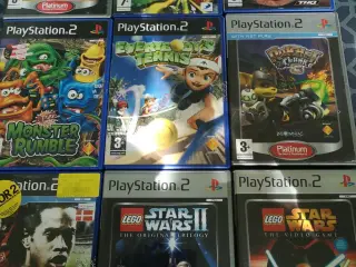 17 fede ps2 spil 35-85kr pr spil.