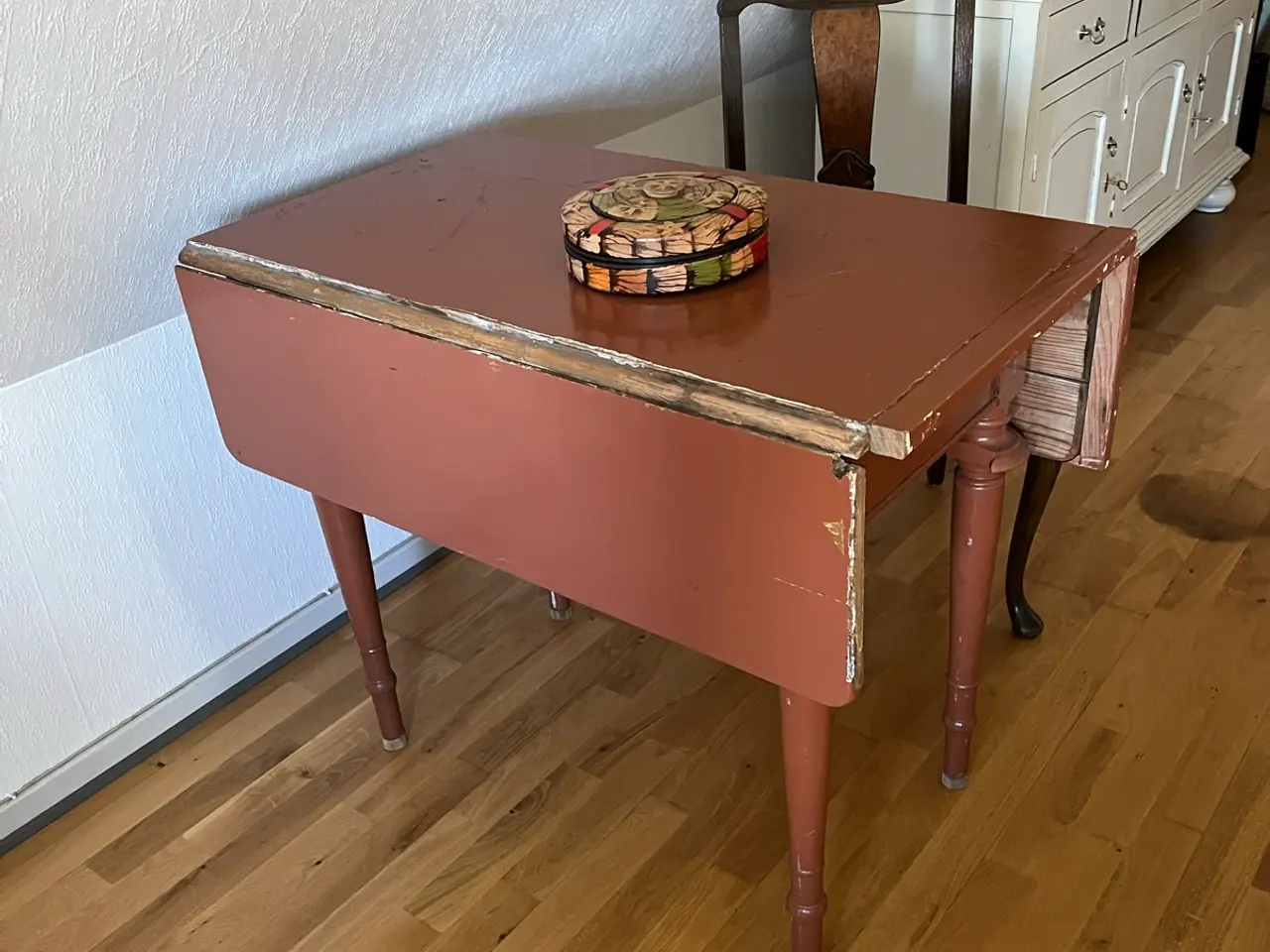 Billede 4 - Spisebord med patina