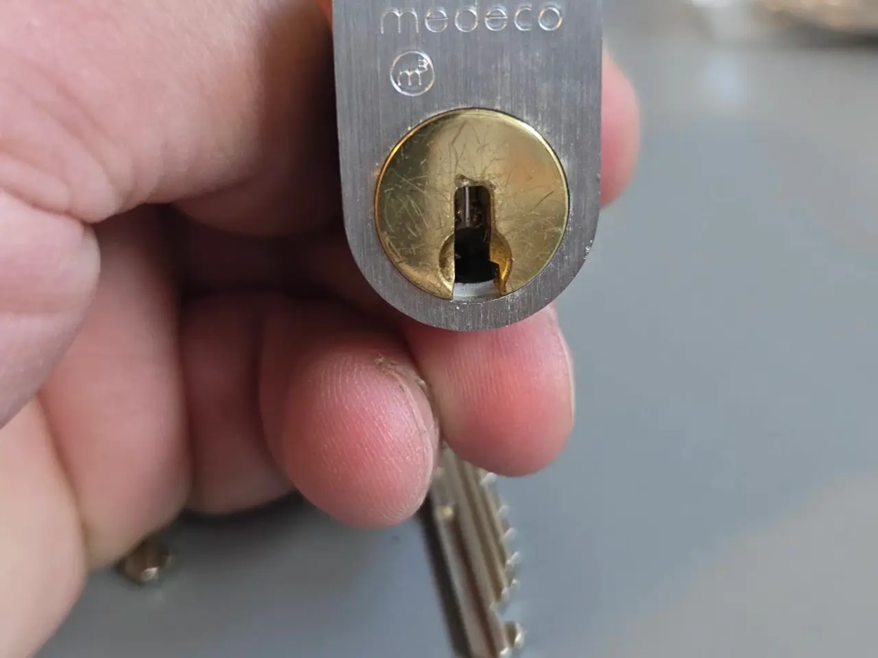 Billede 2 - 2 stk. Toiletbesætning design vrider 2mm rustfri V