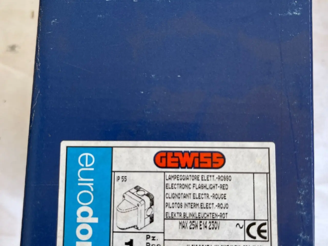 Billede 4 - Gewiss GW27422 Red Electronic Flashlight Beacon