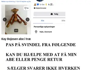 Kay Bojesen Abe stor