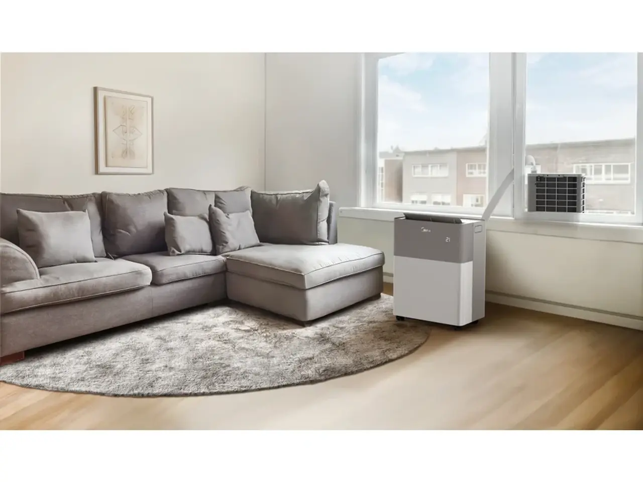 Billede 3 - Midea Porta Split flytbar varmepumpe