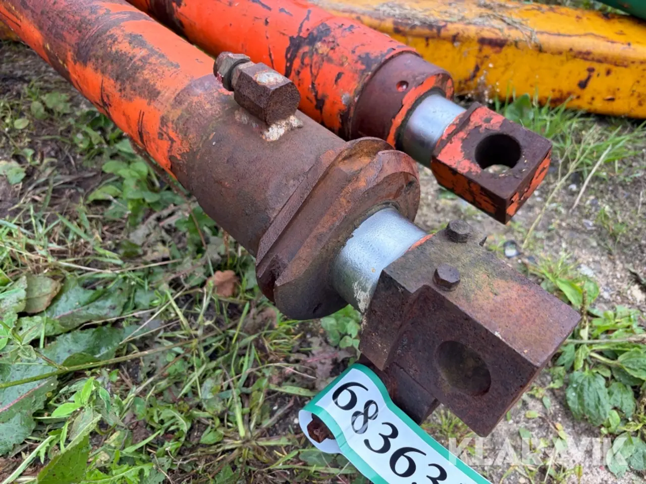 Billede 3 - Hydraulikcylindre dobbeltvirkende - 2 styk