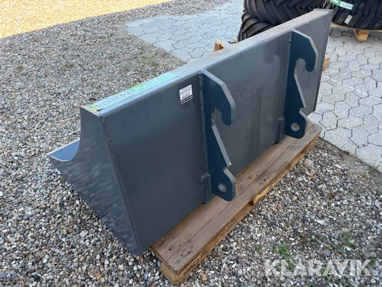 Billede 2 - Skovl og hydraulisk skifte