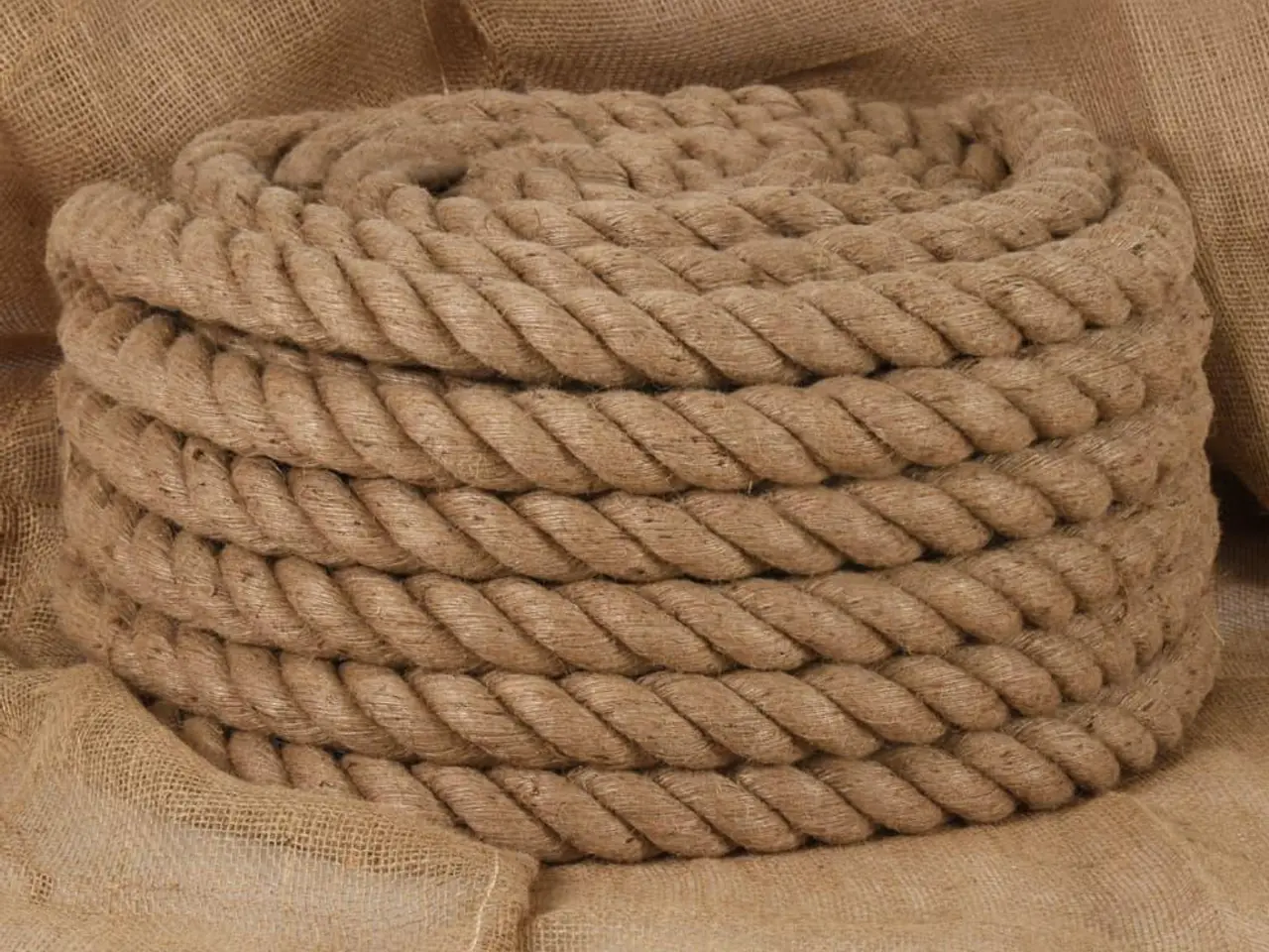 Billede 1 - Jutereb 5 m - 40 mm tykkelse, 100 % jute