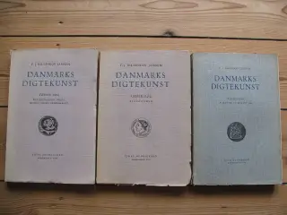 Danmarks digtekunst i 3 bind