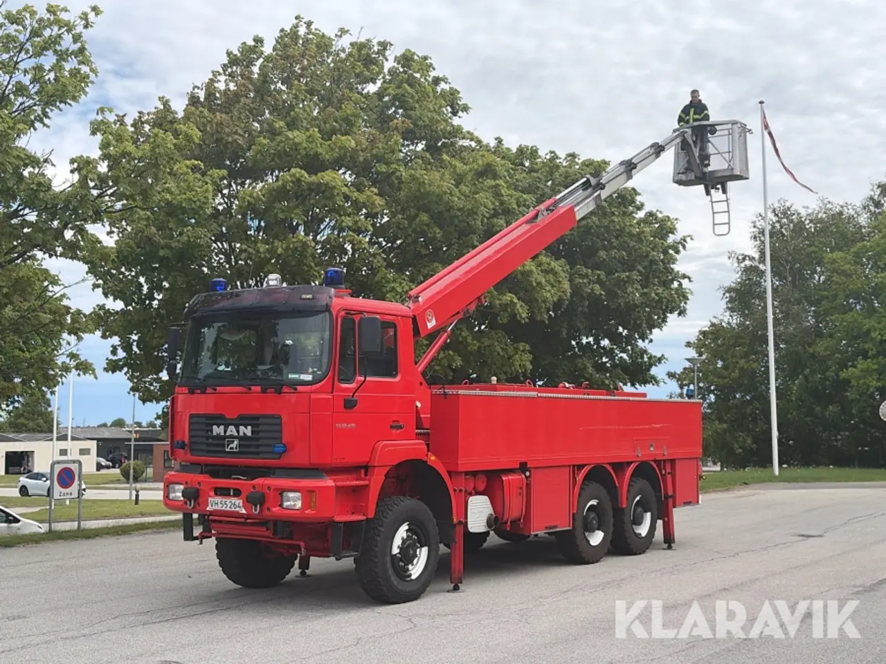Billede 9 - Brandbil MAN EF27 410 med 26 meter lift