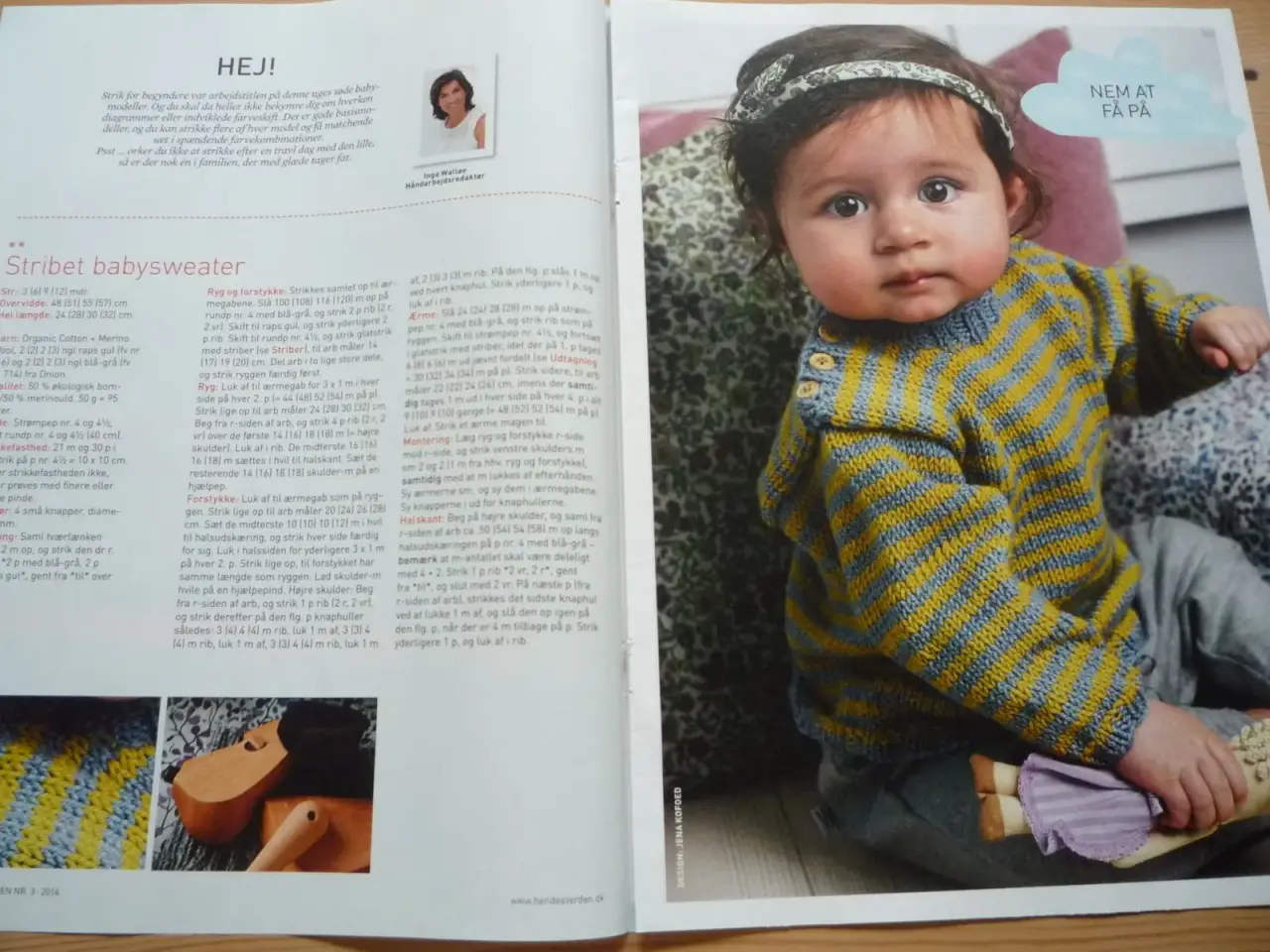 Billede 1 - Babystrik på den nemme måde