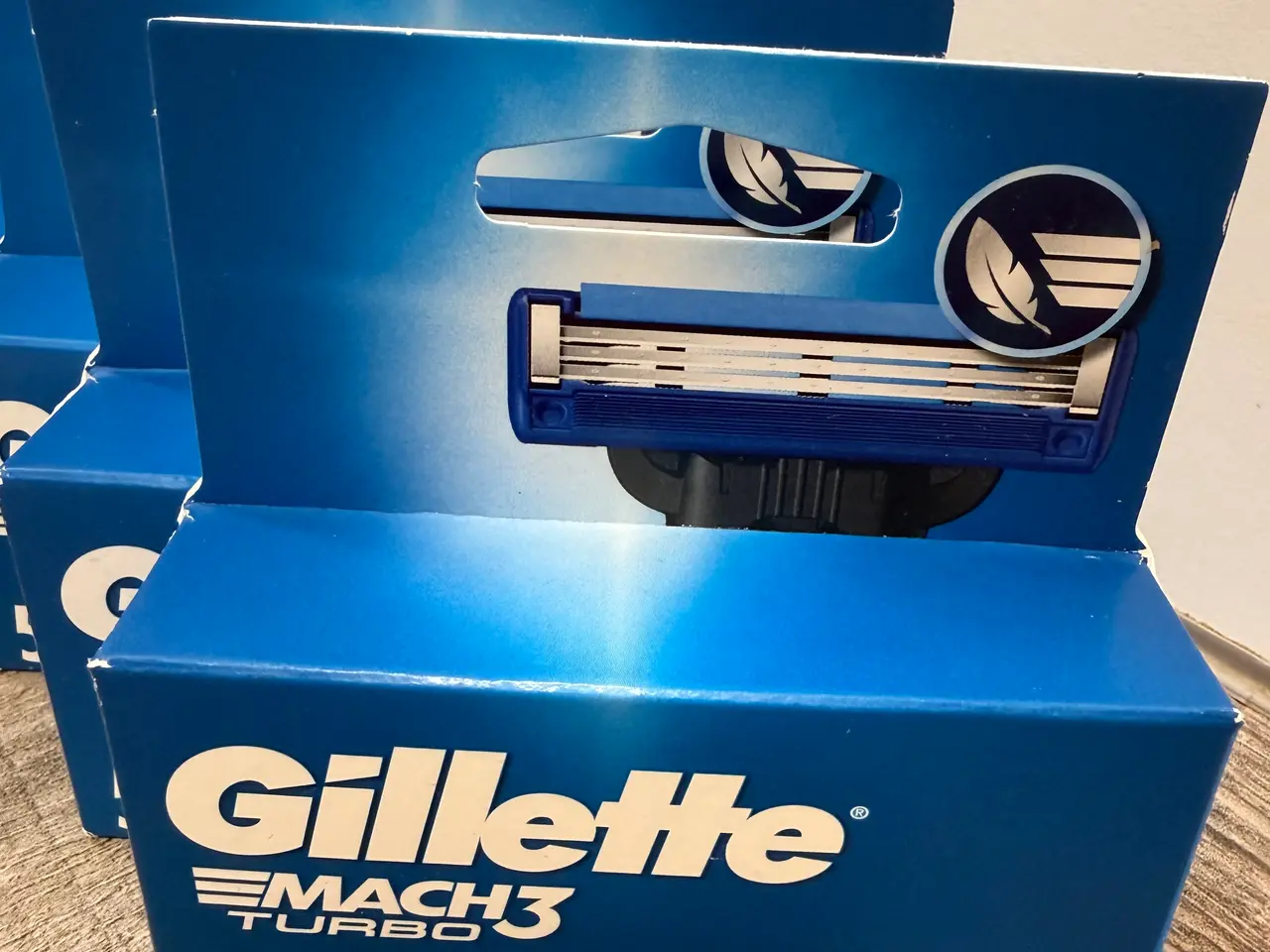 Billede 3 - Gillette Mach 3 turbo barberblade 45 stk