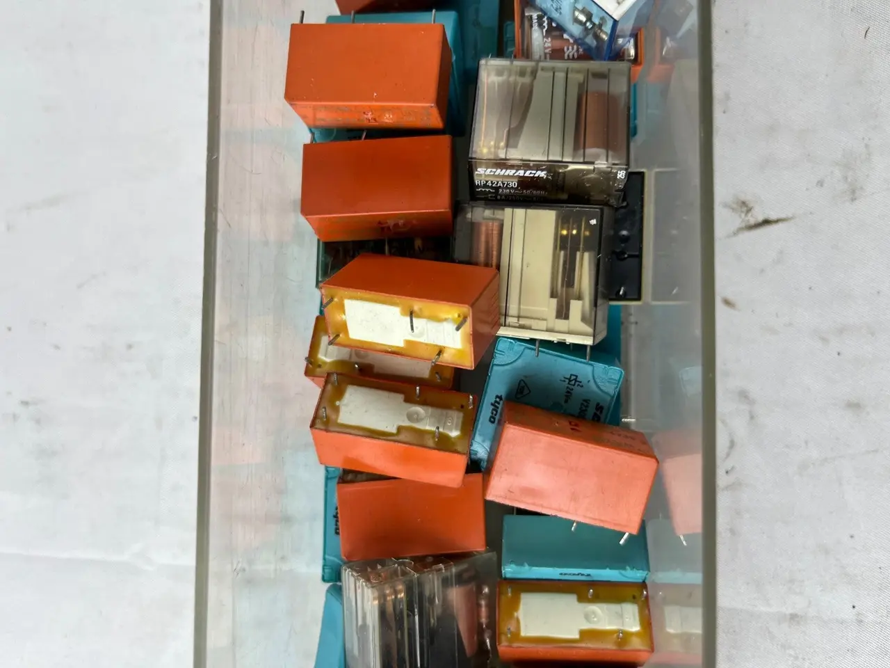 Billede 9 - relæ parti Schrack Siemens Finder Tyco 24V Control