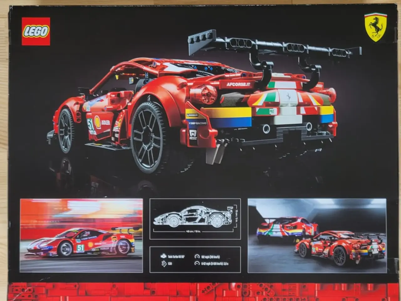 Billede 4 - Lego Technic Ferrari 488 GTE AF Corse 42125