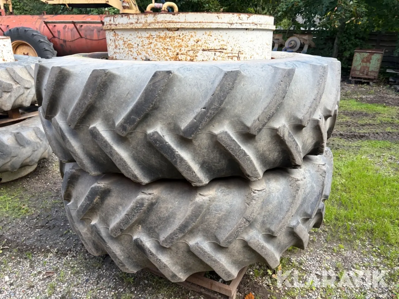 Billede 2 - Landbrugsdæk Goodyear Super Traction Radial 2 styk