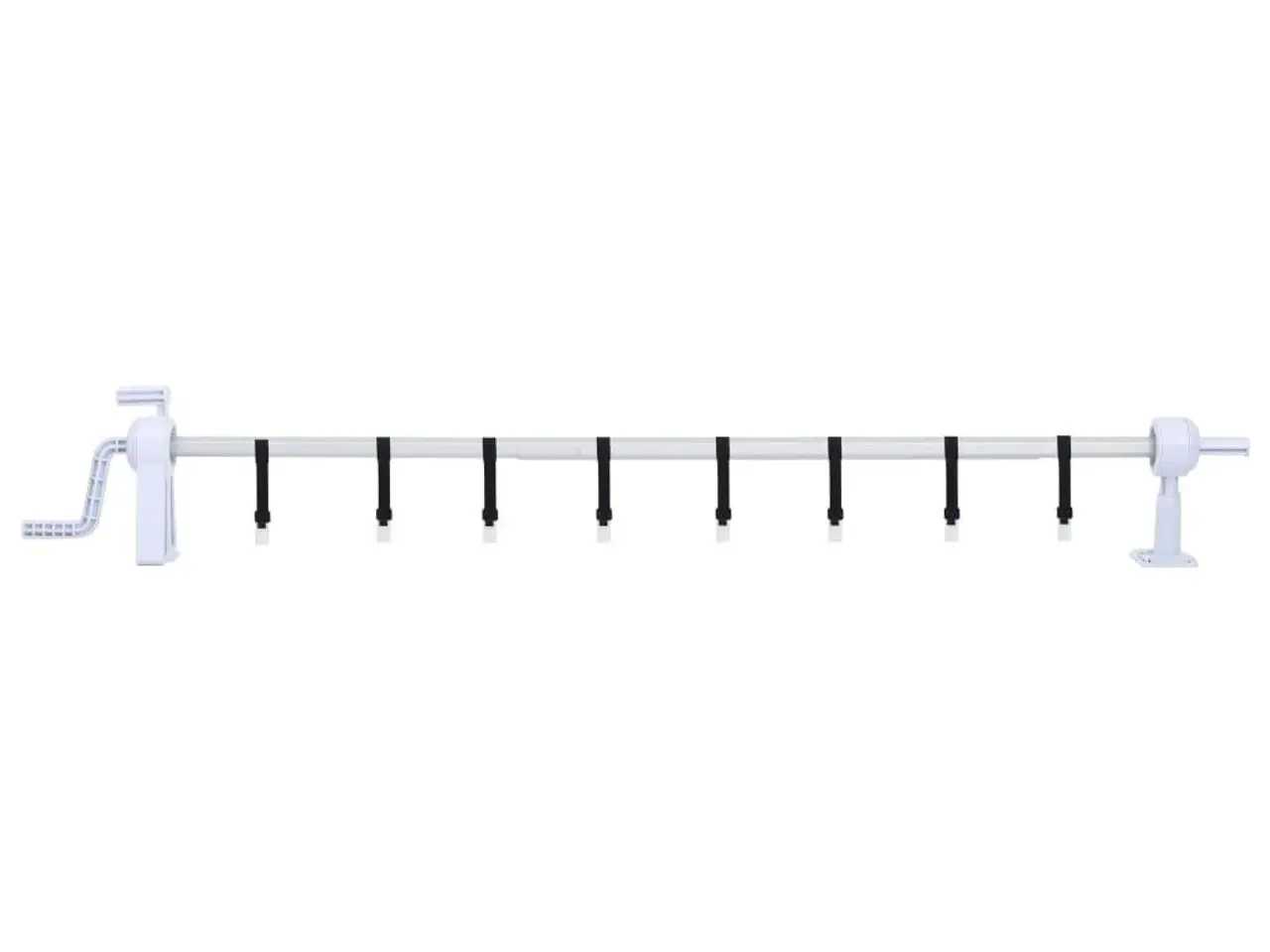 Billede 2 - Opruller til poolovertræk med plastikfod 1,37-6,15 m