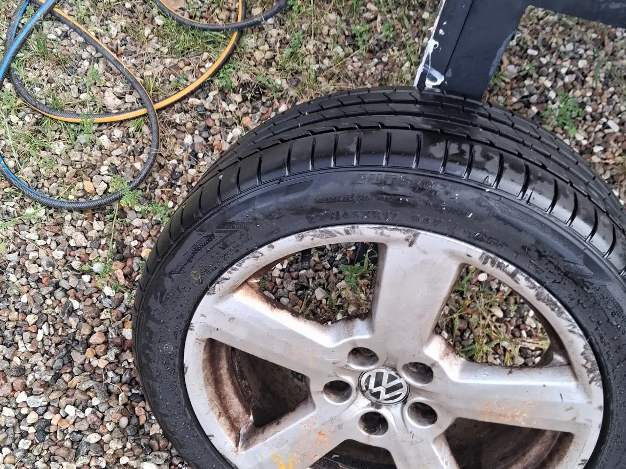 Billede 5 - Dæk kørt 150km