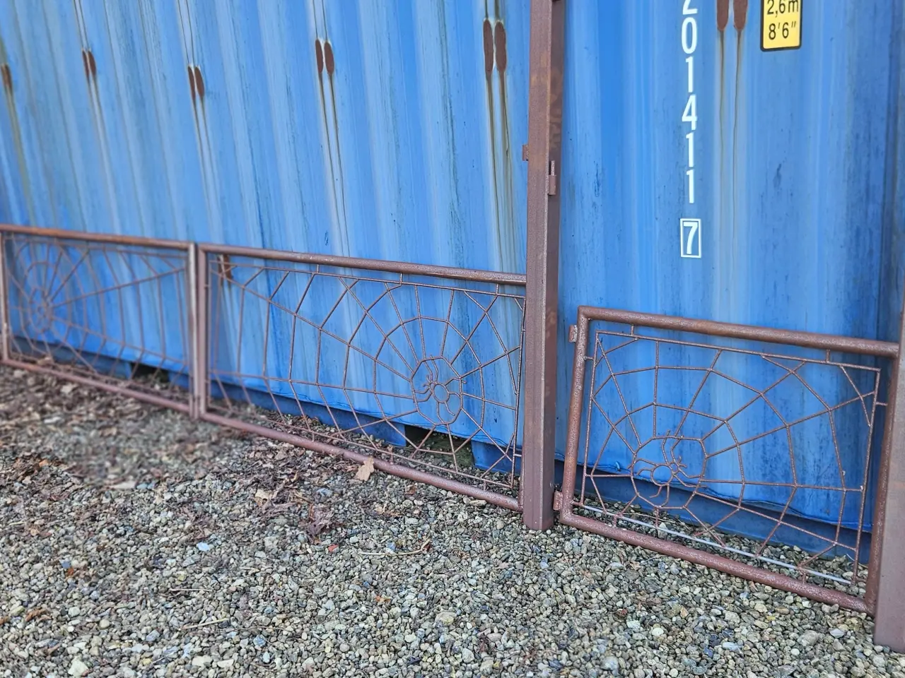 Billede 4 - Massiv hjemmelavet jernport
