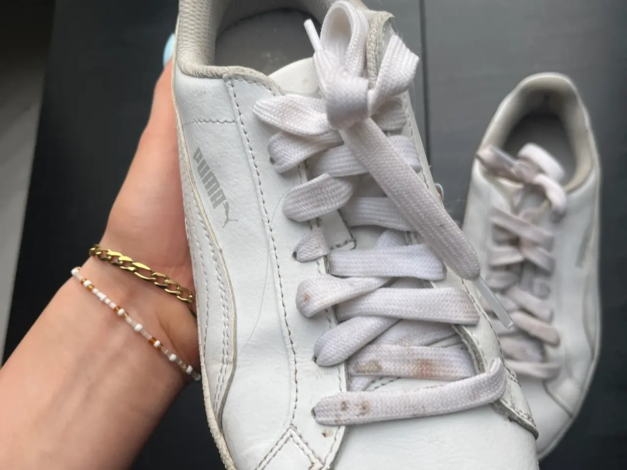 Billede 6 - Hvide puma sko str 39