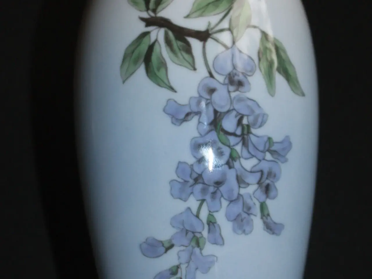 Billede 4 - Vase med blåregn fra Bing og Grøndahl