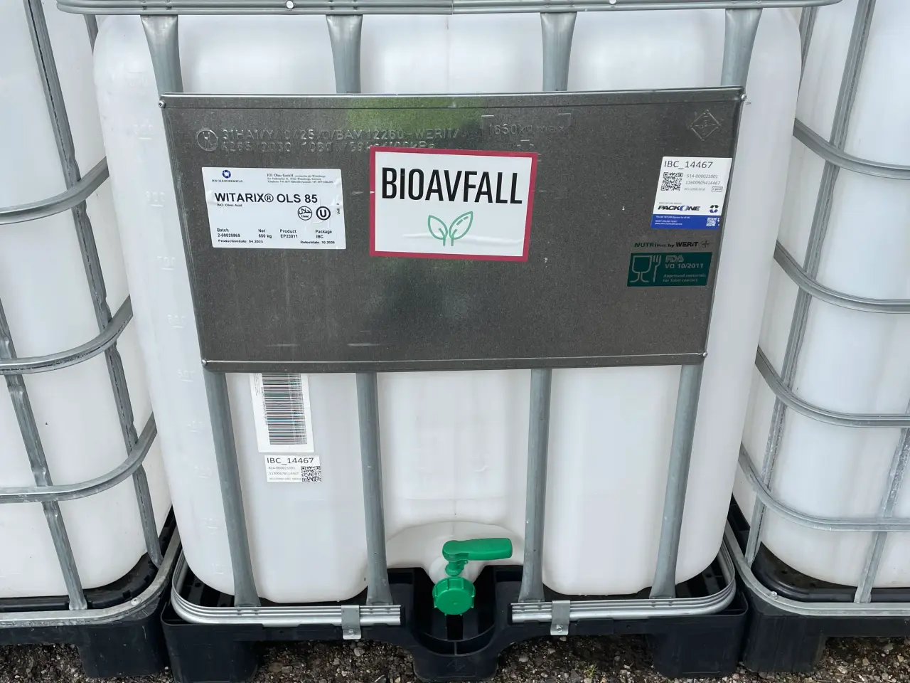 Billede 9 - 1000l palletank 