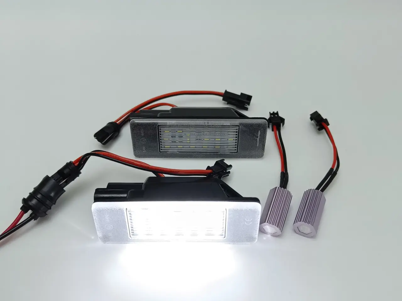 Billede 5 - NY! LED Nummerpladelys - Fiat Citroen Mercedes 