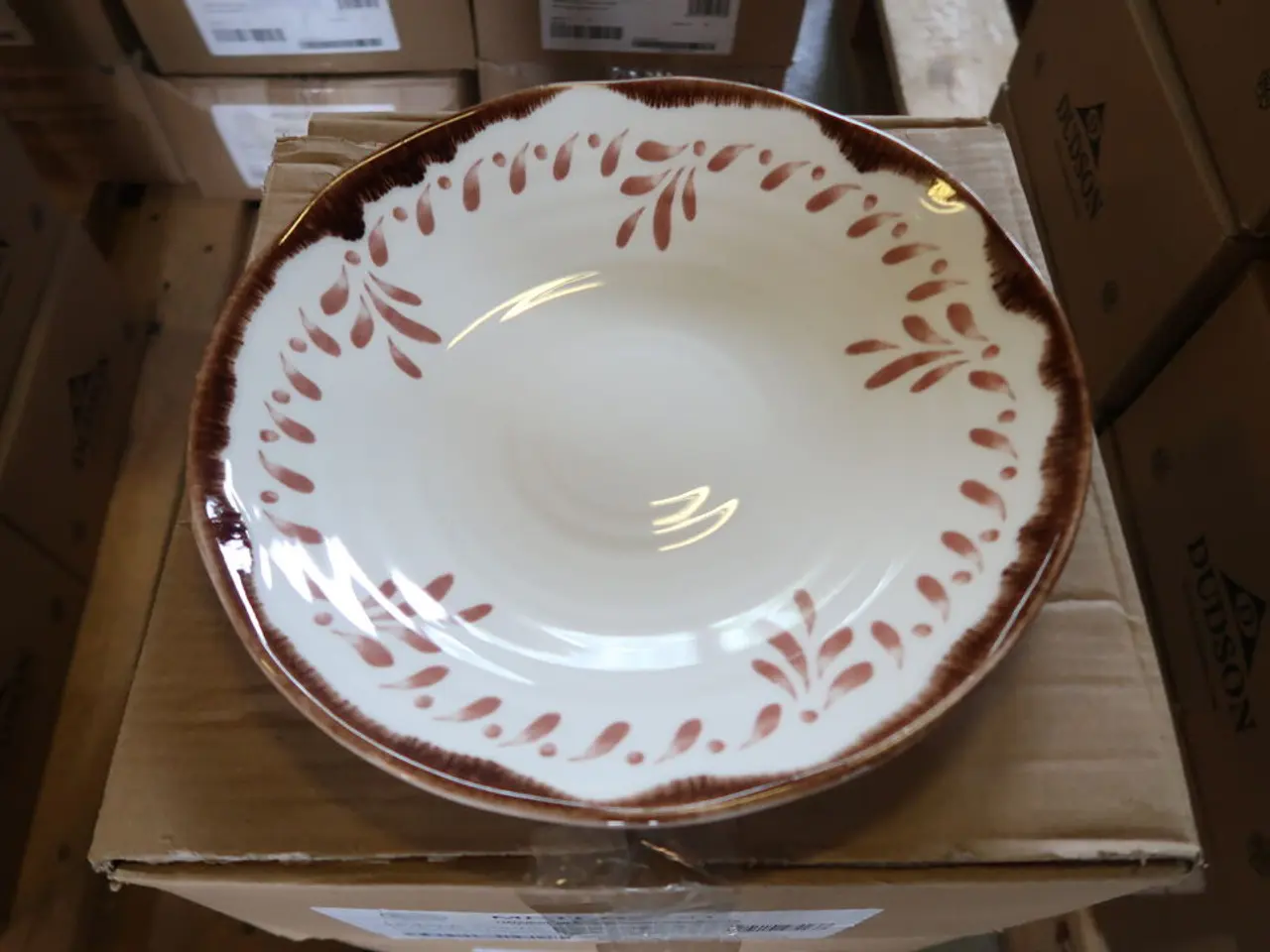 Billede 3 - 39 stk. Dudson Harvest Mediterranean skål, brun, 80 cl, ø25 cm