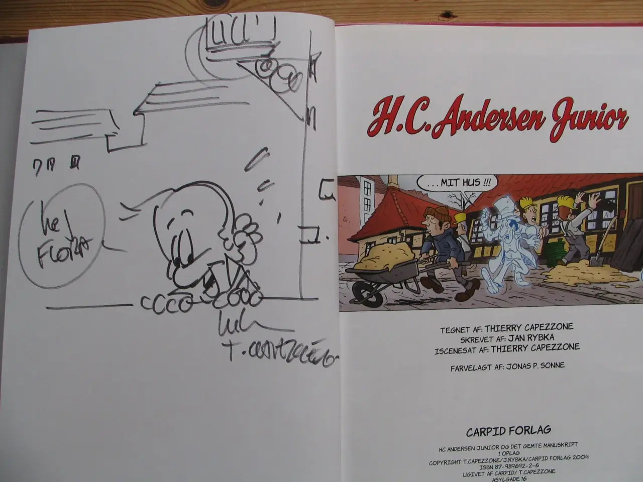 Billede 2 - H. C. Andersen Junior 1. Det gemte manus