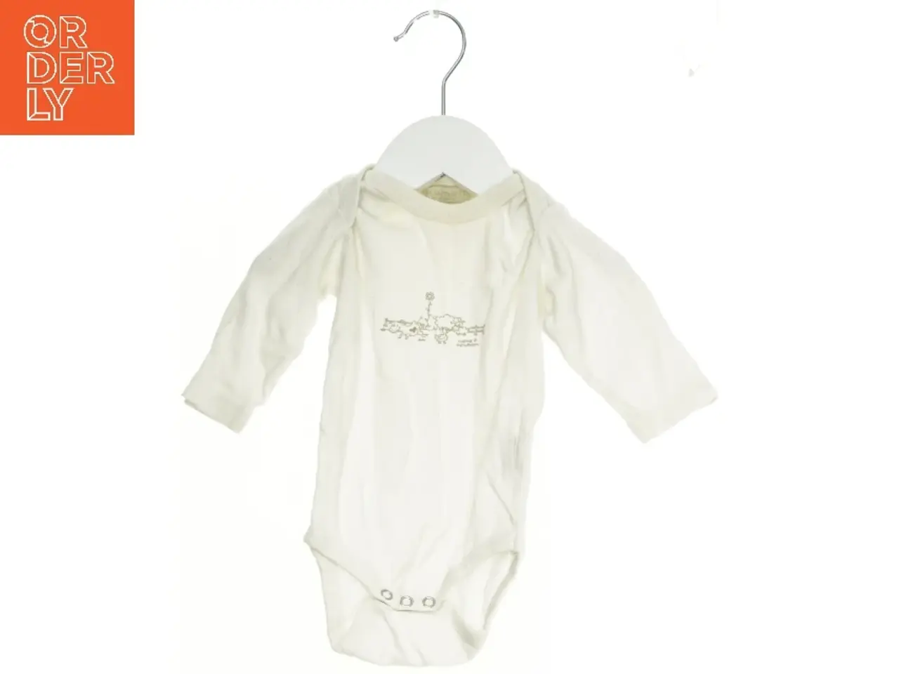 Billede 1 - Langærmet bodystocking med tryk fra Name It (str. 62)