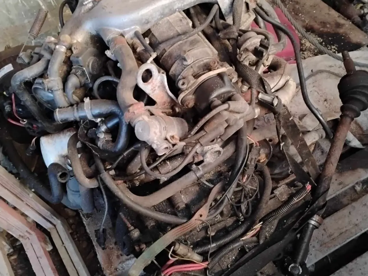 Billede 1 - Motor til volvo480 1,7 +flere stumper til salg