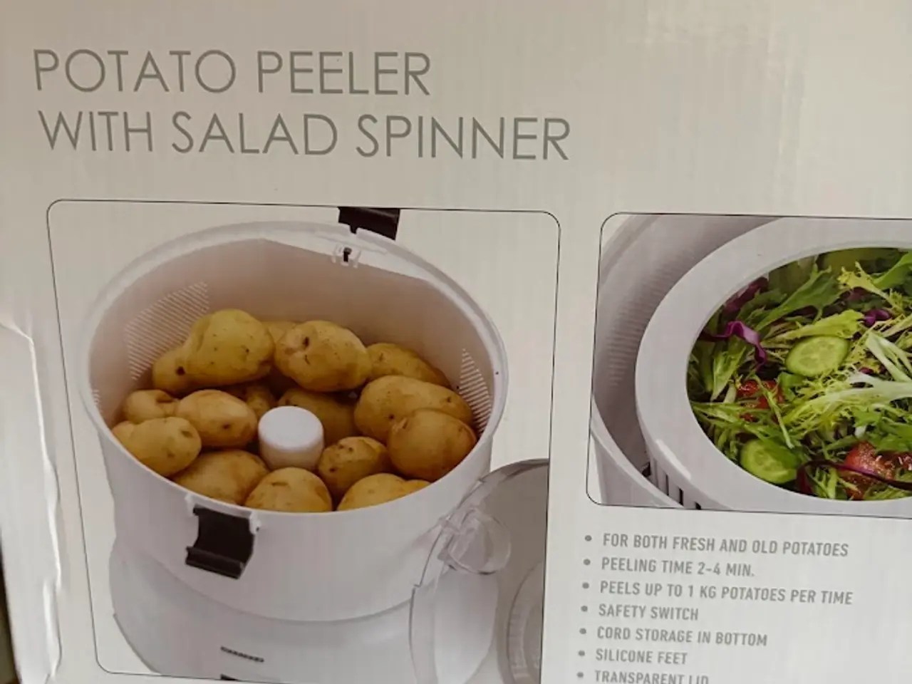 Billede 3 - kartoffelskræller og salt skyller Mellissa