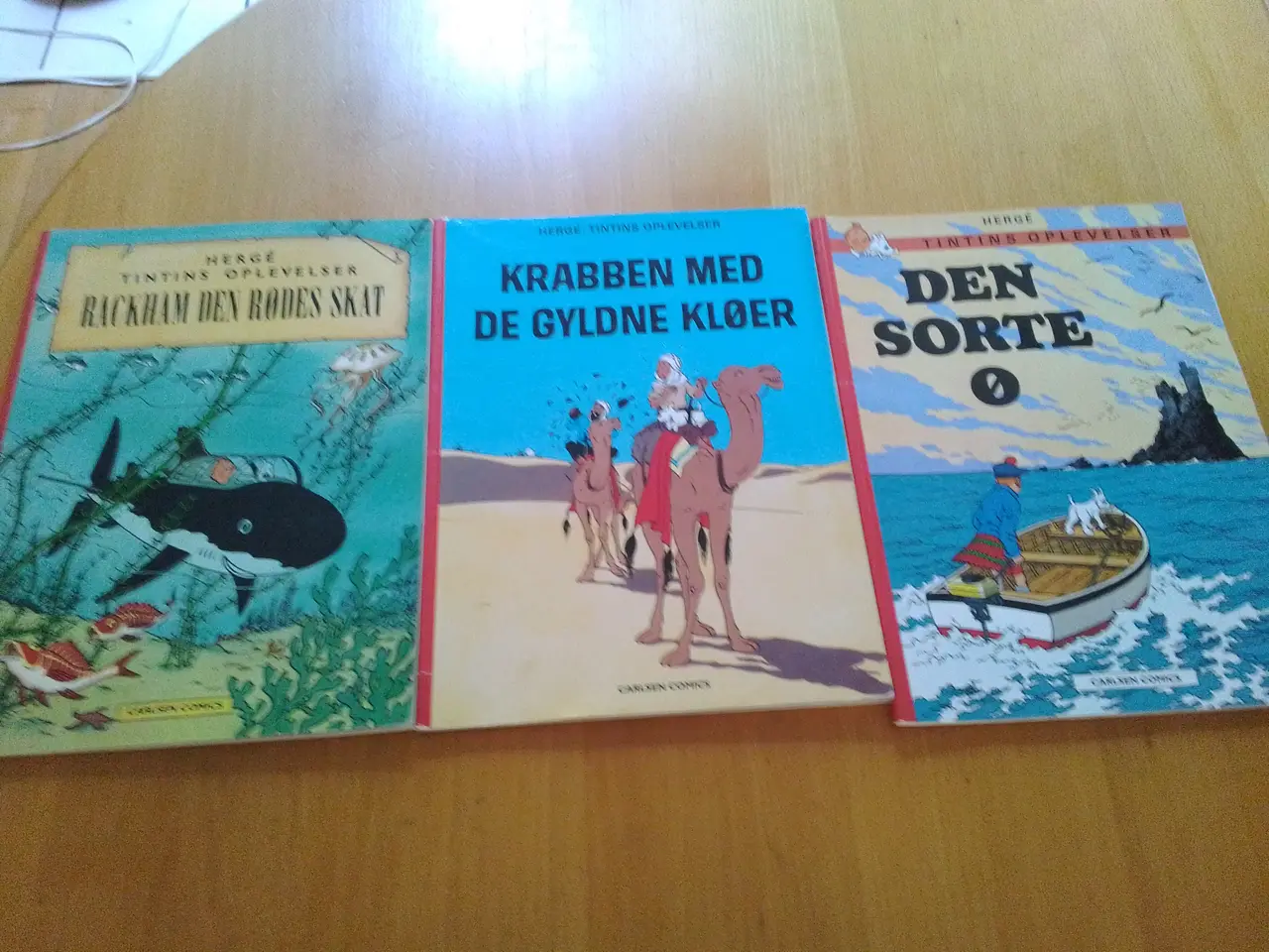 Billede 1 - 3 tintin tegneserier