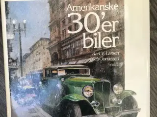 Bog amerikanske 30?er biler