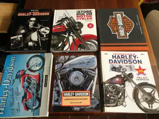 Harley Davidsen bøger 6 stk.