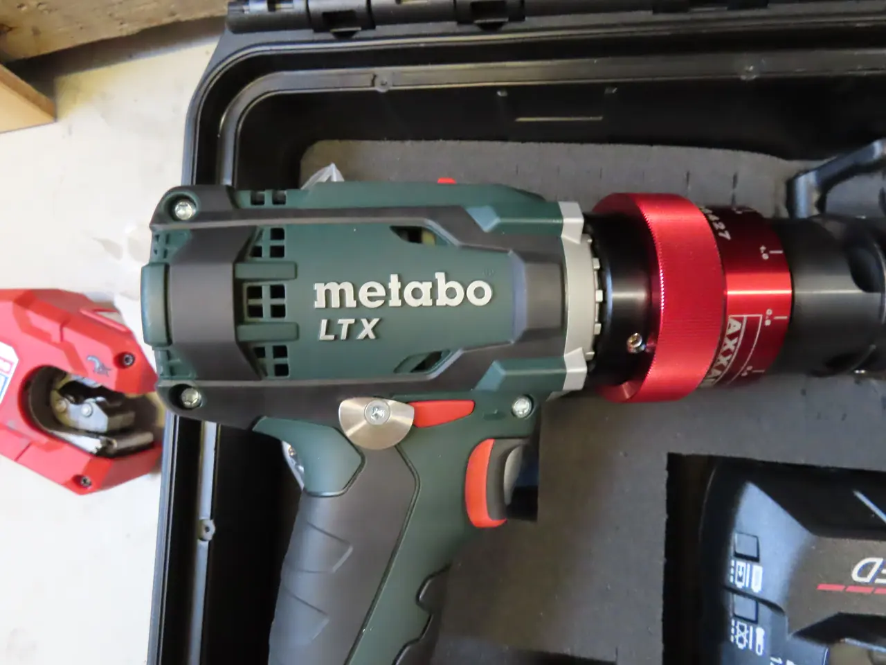 Billede 4 - Flangeværktøj samt skruemaskine METABO LTX